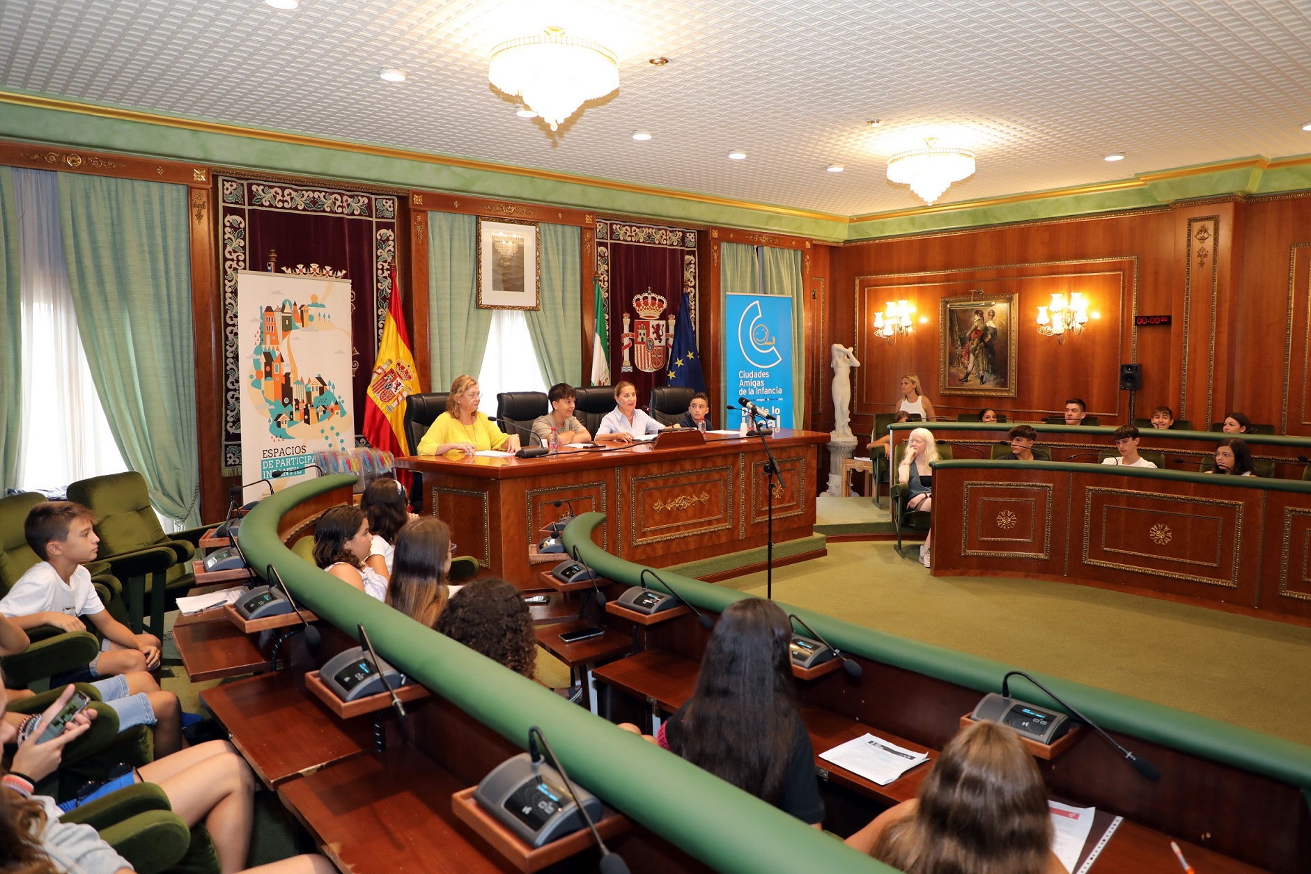 El VI Consejo Municipal de Infancia y Adolescencia despide su andadura en un pleno extraordinario con sus propuestas en materia de salud, educación e igualdad